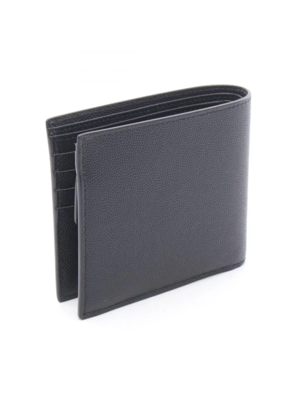 Saint Laurent Paris Bifold Wallet East Waist Leather